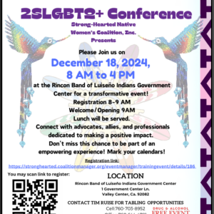 Flyer for 2SLBGTQ+ Conference